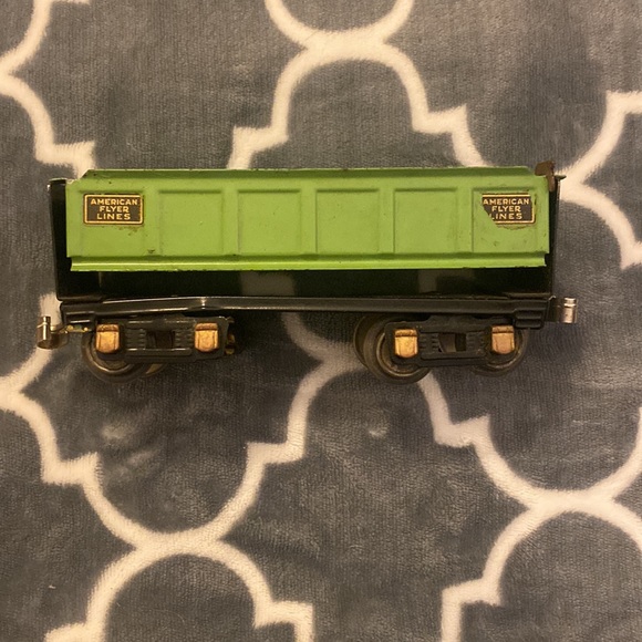 Pre-War O gauge American Flyer 3019/230 dump car and original box - Picture 2 of 15